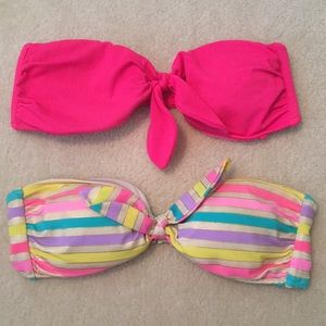 Victoria’s Secret Strapless Bikini Tops